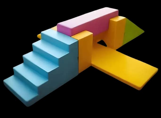 Rainbow Balance Bridge Set